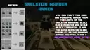 Skeleton Warden Armor!