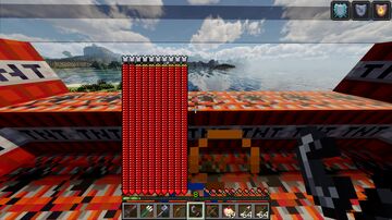 1000 HEART VS TNT Minecraft Mod