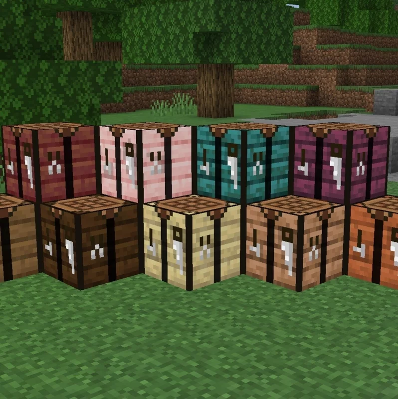 More Crafting Tables (Bedrock AddOn 1.21.30+) Minecraft Mod