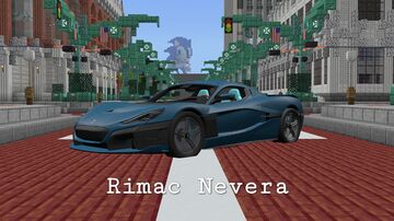 Rimac Nevera Minecraft Mod
