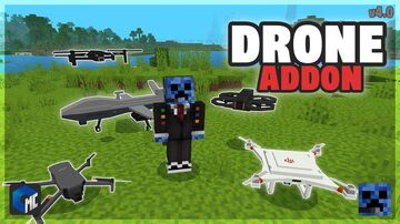 Drone Addon (MINECRAFT BEDROCK) Minecraft Mod
