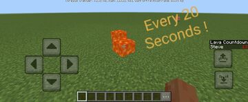 Minecraft [PE/BE] But Every 20 Seconds Spawns Lava Minecraft Mod