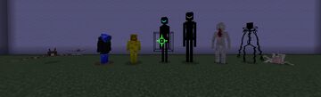 Backrooms Mobs For Bedrock Minecraft Mod
