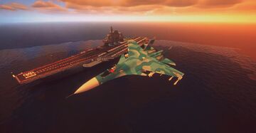 Mcheli:Su-33 Minecraft Mod