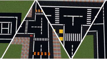 Build A Road [Bedrock] Minecraft Mod