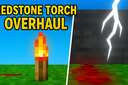 RedstoneTorchOverhaul Add-on for Minecraft Bedrock Minecraft Mod
