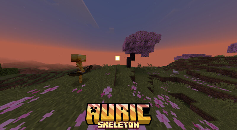 Auric Skeleton — Bedrock Edition