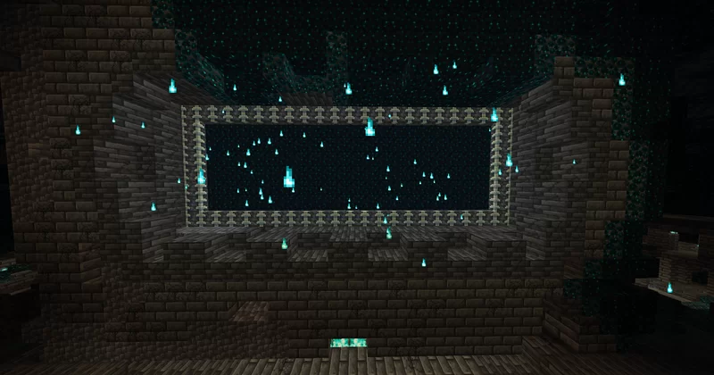 Ancient City's portal frame can be lit with Echo Flint and Steel to get to a New Dimension!!