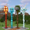 Minecraft but there are Elemental Wands Minecraft Mod