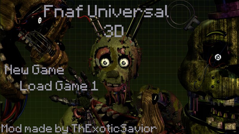 Fnaf Universal 3D Revival