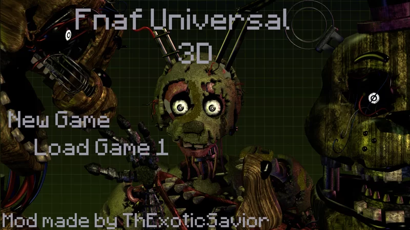 Fnaf Universal 3D Revival