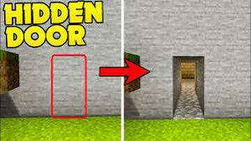 Invisible Doors  [MCBE/PE] V1.1 Minecraft Mod