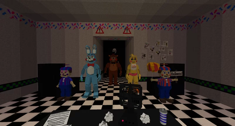 Fnaf 2 Java (Final Version) Minecraft Mod