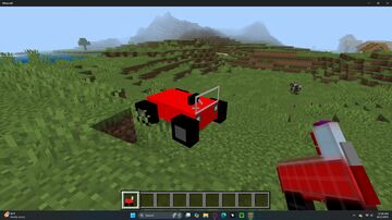 Red Car Minecraft Mod