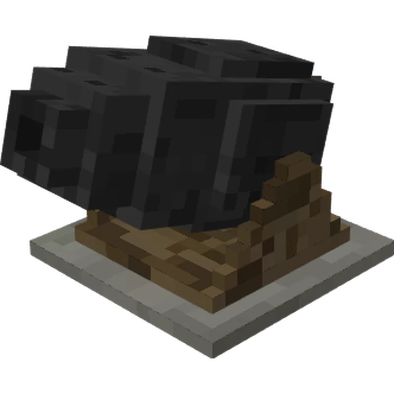 Cannon Turret - the very first turret implemented within the mod. Shoots cannonballs that explode on contact.