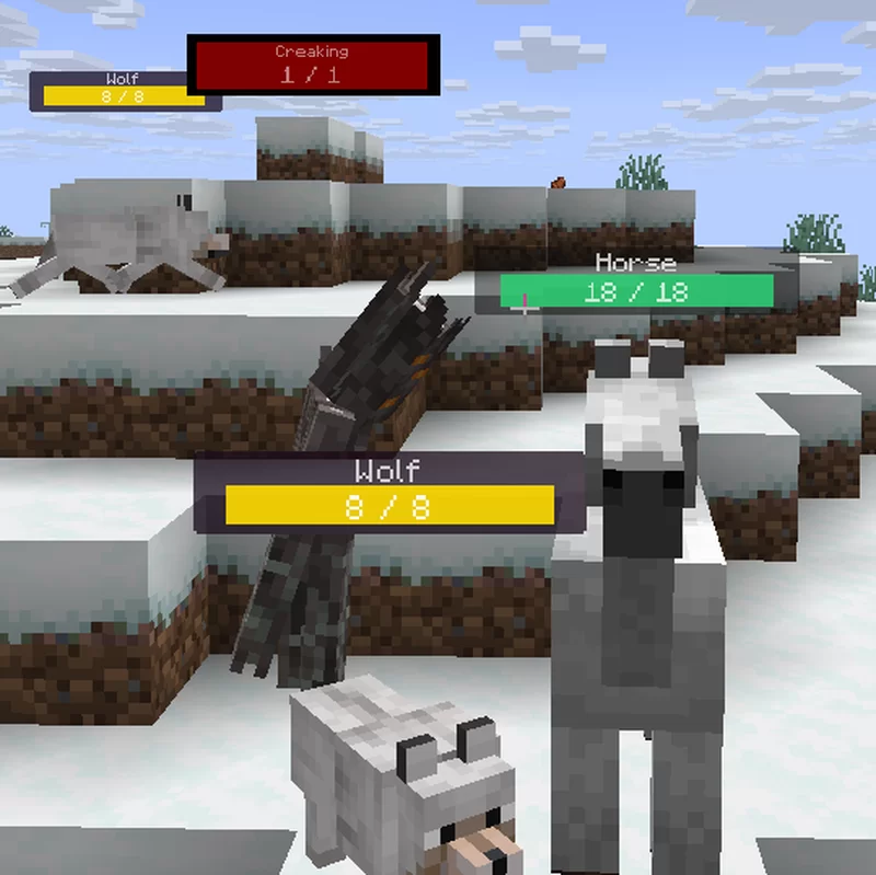 Simple Hp Bar Minecraft Mod Simple Hp Bar Minecraft Mod