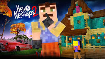 hello neighbor mod 1.4 Minecraft Mod