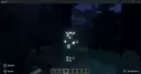 ender armor glowing at night