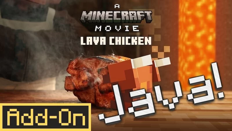 Lava Chicken Add-On Minecraft Mod