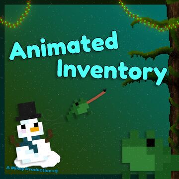 Animated Inventory Minecraft Mod
