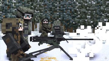 M2 Browning | MCHeli Content Minecraft Mod