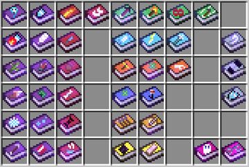 Mars's Enchanted Book Textures Minecraft Mod