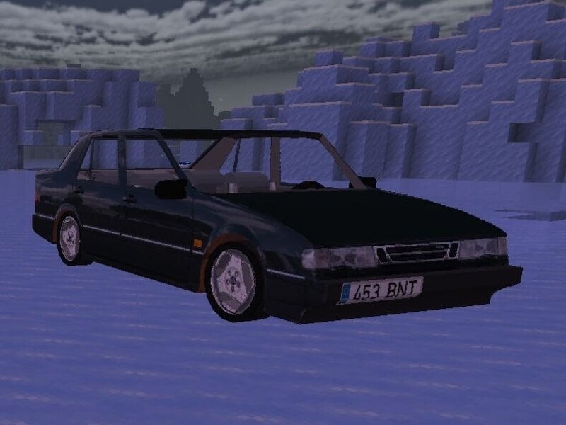 SAAB 9000 Griffin for minecraft 1.19+ (only bedrock)
