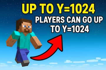 Extended Height – Up to Y=1024 Minecraft Mod