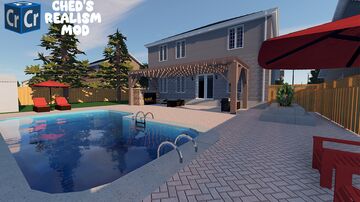 Ched's Realism Mod | 1000+ Free Models | Furniture | City Decorations | Real Architecture in Minecraft | FPS Friendly Minecraft Mod