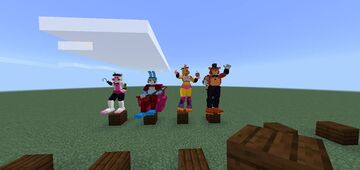 FNAF 2 YOON ADDONS resourse pack bedrock Minecraft Mod