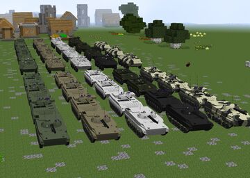All BMP and BTR Remade textures [mcheli] [mchelio] Minecraft Mod
