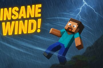 🌪️ Wind Pack – Survival in the Storm! Minecraft Mod