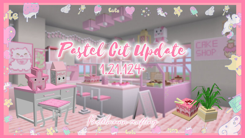 •°౨ৎ Pastel Cit Furniture Updated 1.21.124+ 🌷🩷Minecraft BE