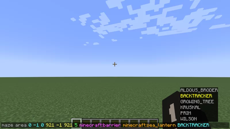 Maximum maze area Command