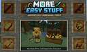 More Easy Stuff - Gold Fixed! OP Tools & Food (1.21.8) Minecraft Mod