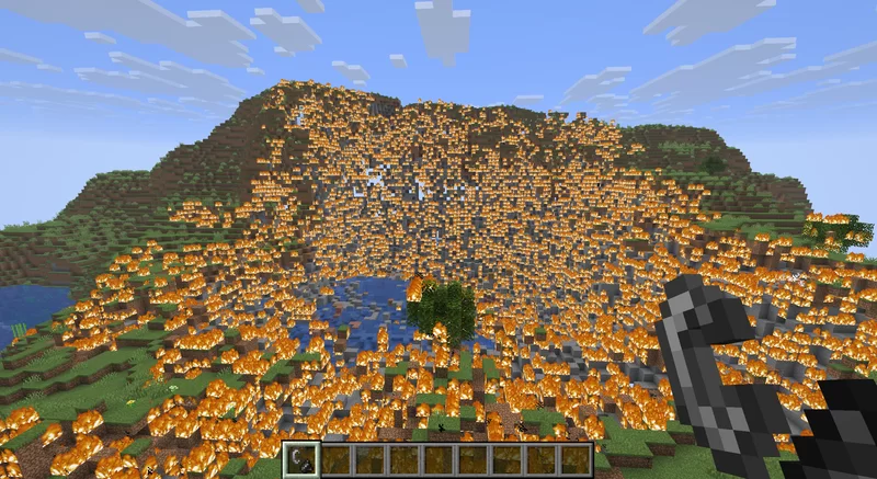 Inferno World - Everything Burns Minecraft Mod