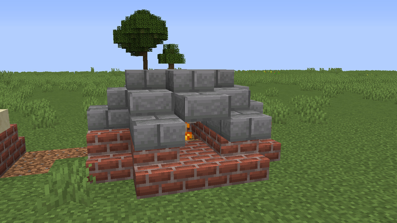 Outside Medieval Furnaces (Kilns) Minecraft Map