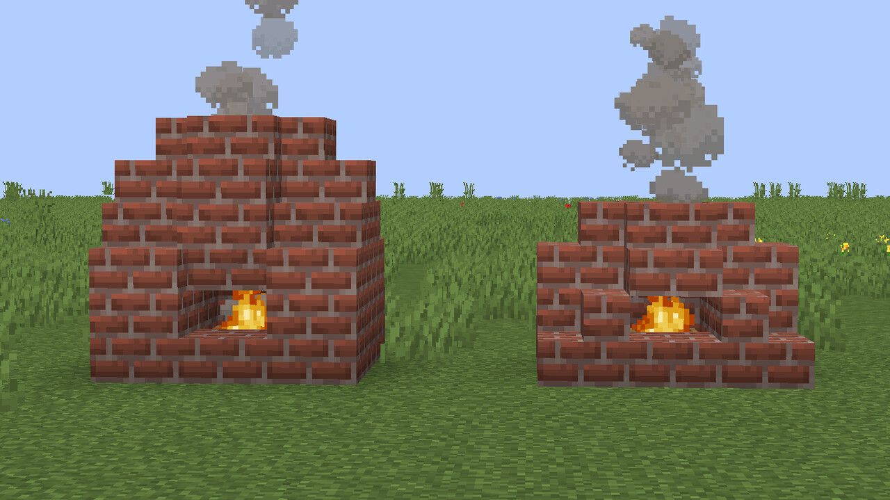 Outside Medieval Furnaces (Kilns) Minecraft Map