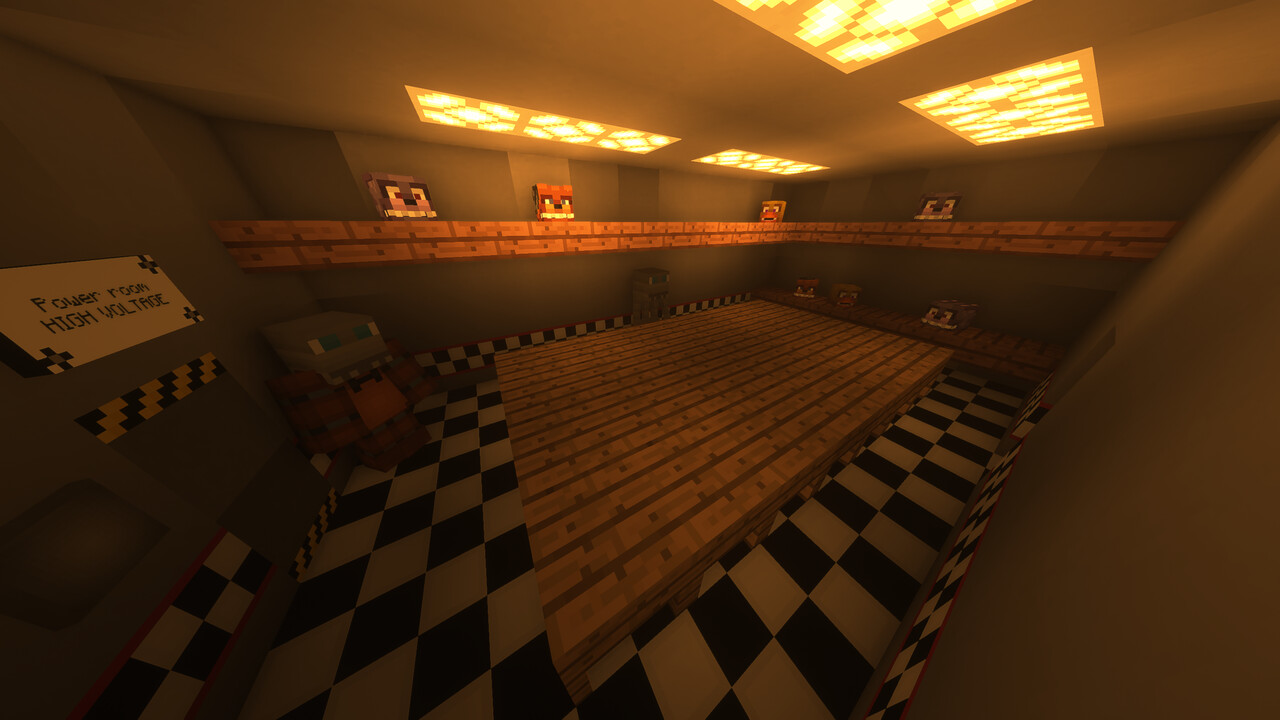 Five Nights at Freddy's Map Minecraft Map