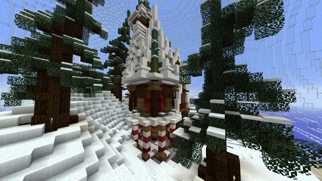christmas crystal ball Minecraft Map