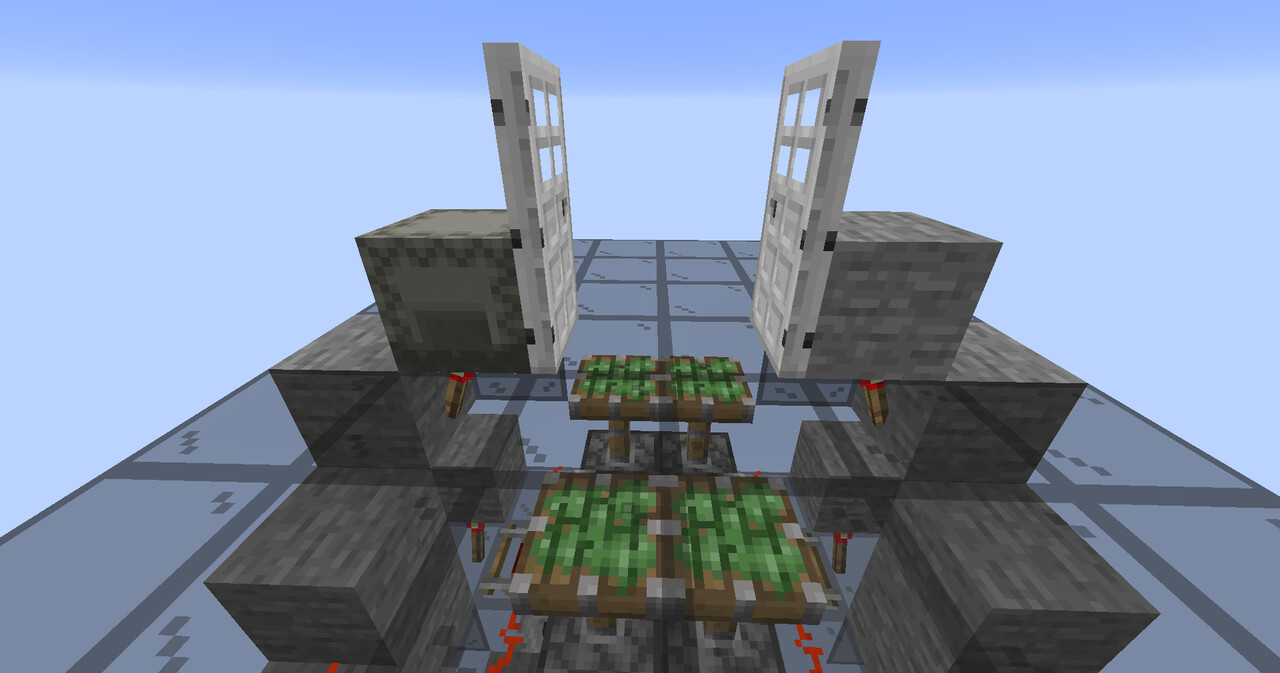 Redstone Key Door Minecraft Map