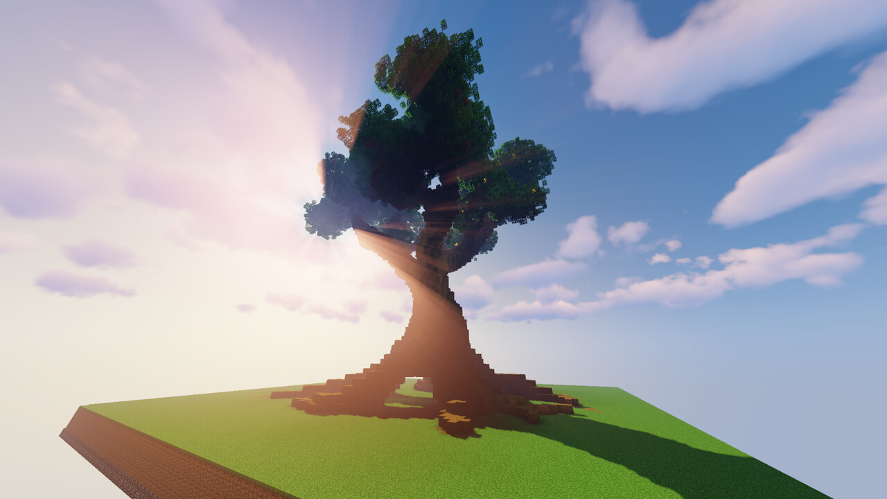 Giant Oak Tree Minecraft Map