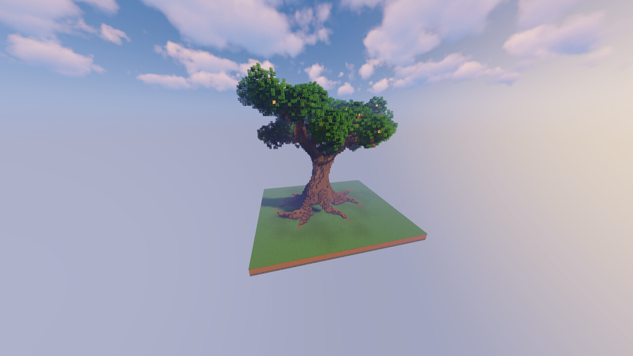 Giant Oak Tree Minecraft Map