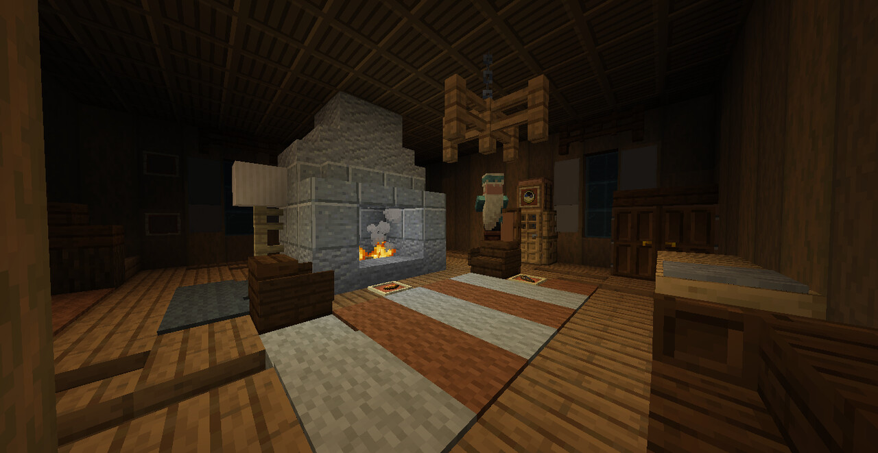 The Long Dark Milton House Minecraft Map