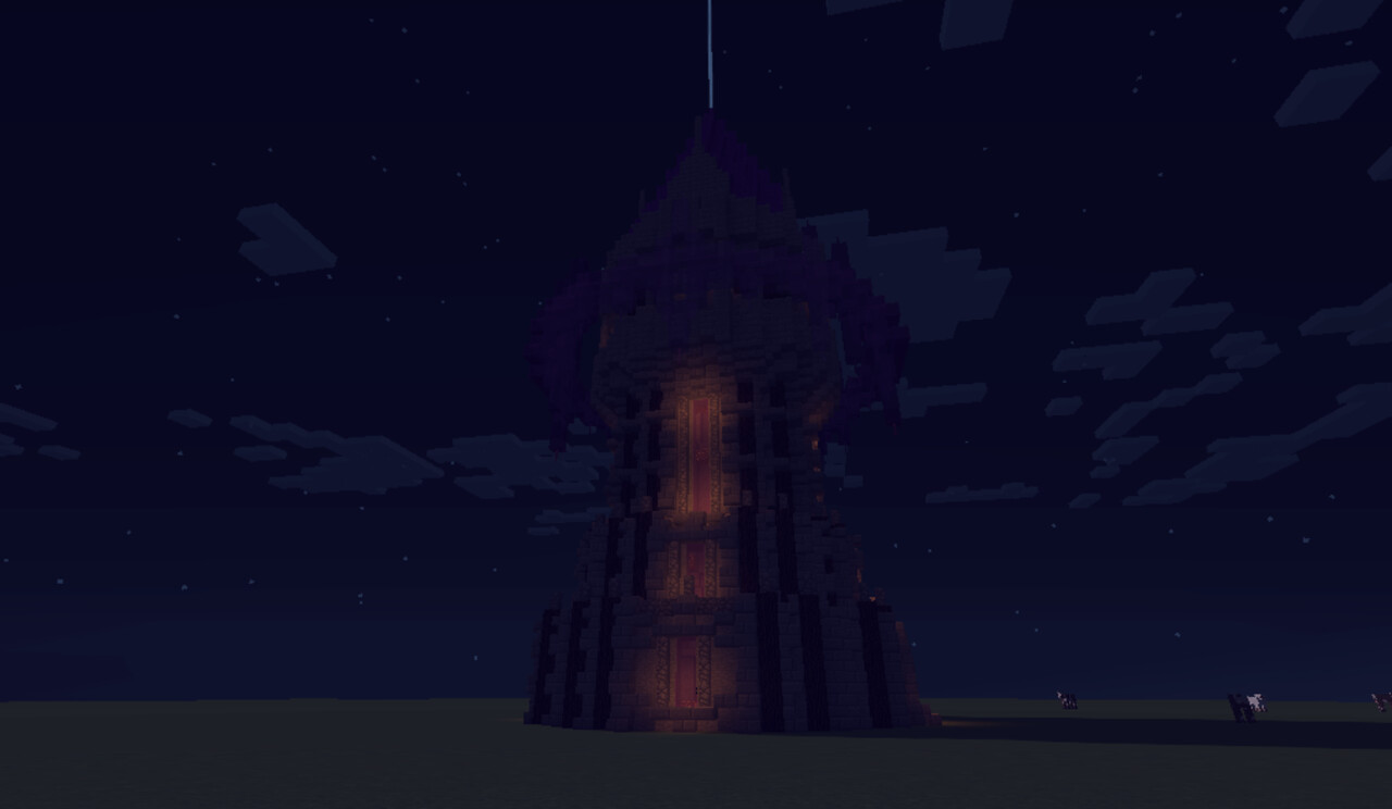 Minecraft dark wizard tower Minecraft Map
