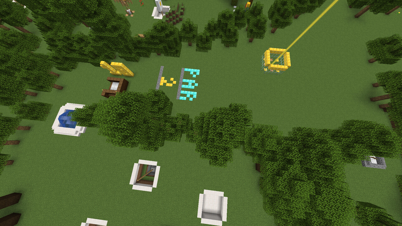 Mathtriqueur ender pearl golf course Minecraft Map