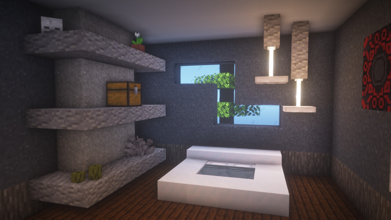 Minecraft 3 Bed Build Hacks and Ideas Minecraft Map