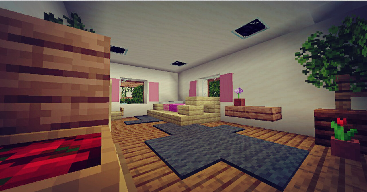 Cute Aesthetic Room Minecraft Map