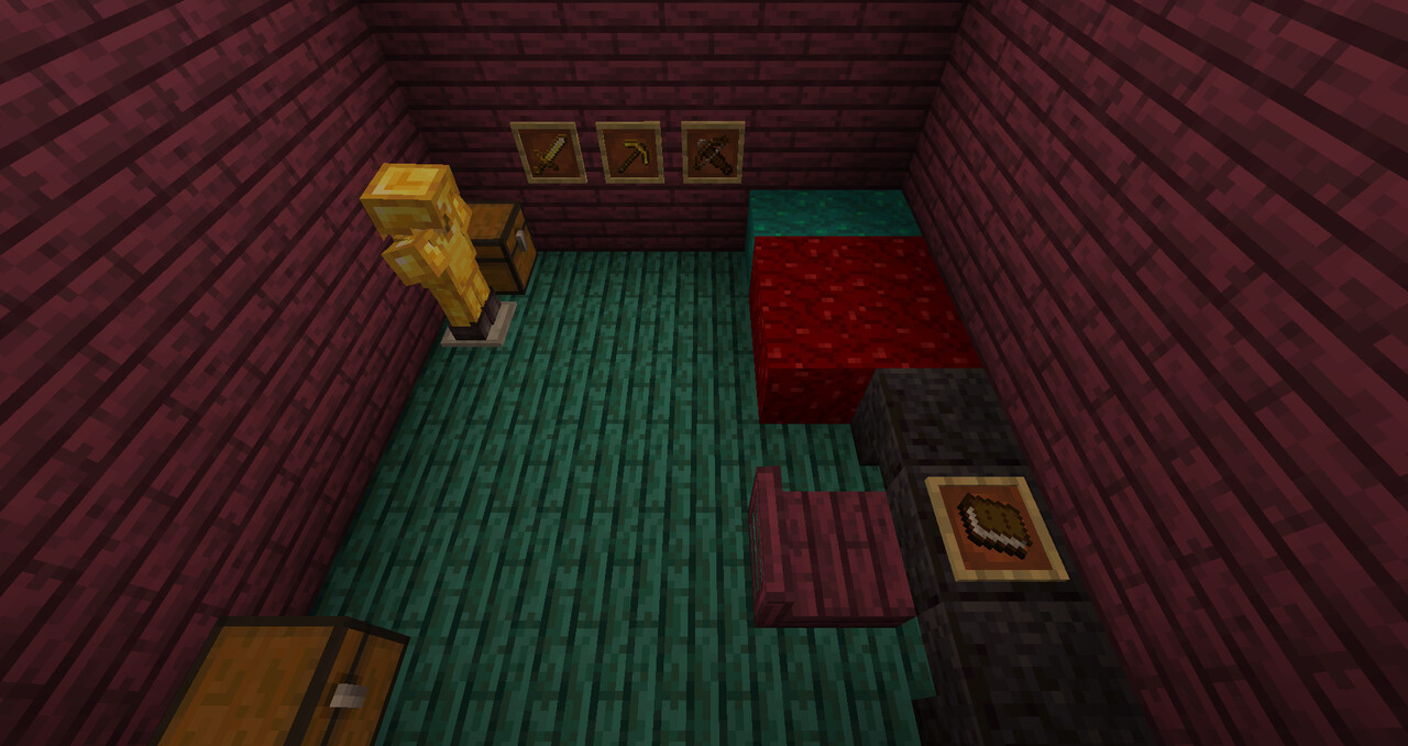 Nether Dwelling (Backstory in Description) Minecraft Map