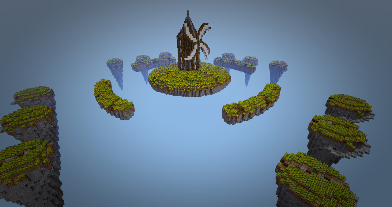 🏹Skywars Windmill Map🏹 1.8 + Download Minecraft Map